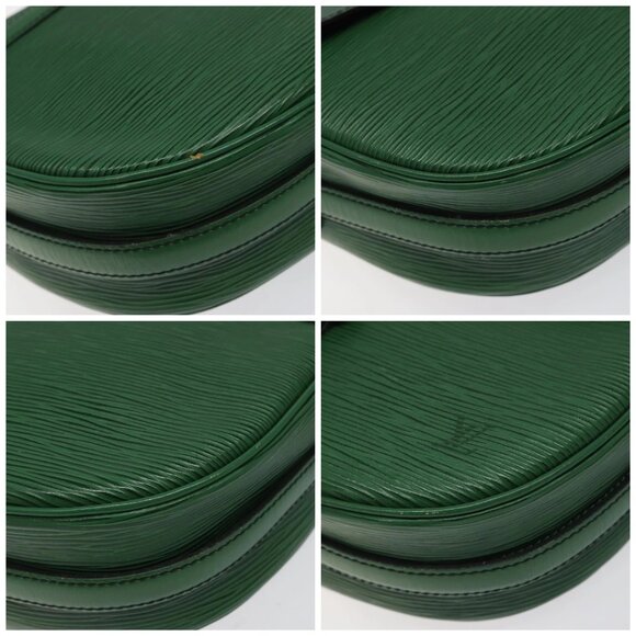 LOUIS VUITTON Epi Jeune Fille MM Shoulder Bag Green M52154 LV Auth 119058 - Picture 15 of 16